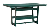 Berlin Gardens MGP Hudson Counter Height 40" x 70" Rectangle Table with Standard Top