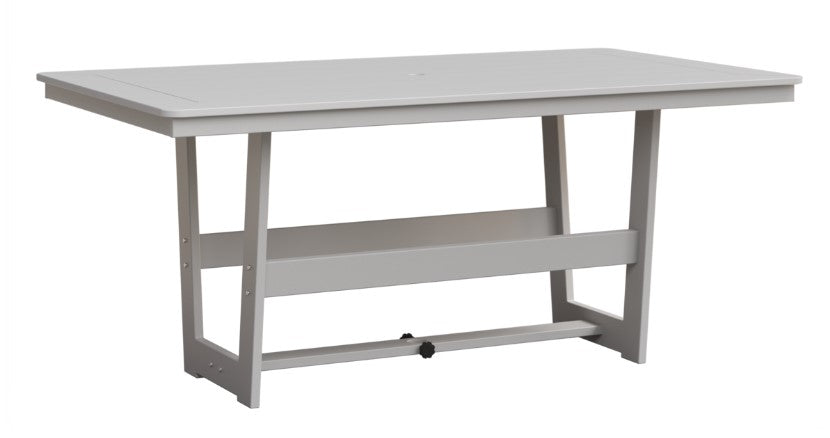 Berlin Gardens MGP Hudson Dining Height 40" x 70" Rectangle Table with Standard Top