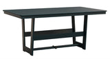 Berlin Gardens MGP Hudson Dining Height 40" x 70" Rectangle Table with Hammered Top