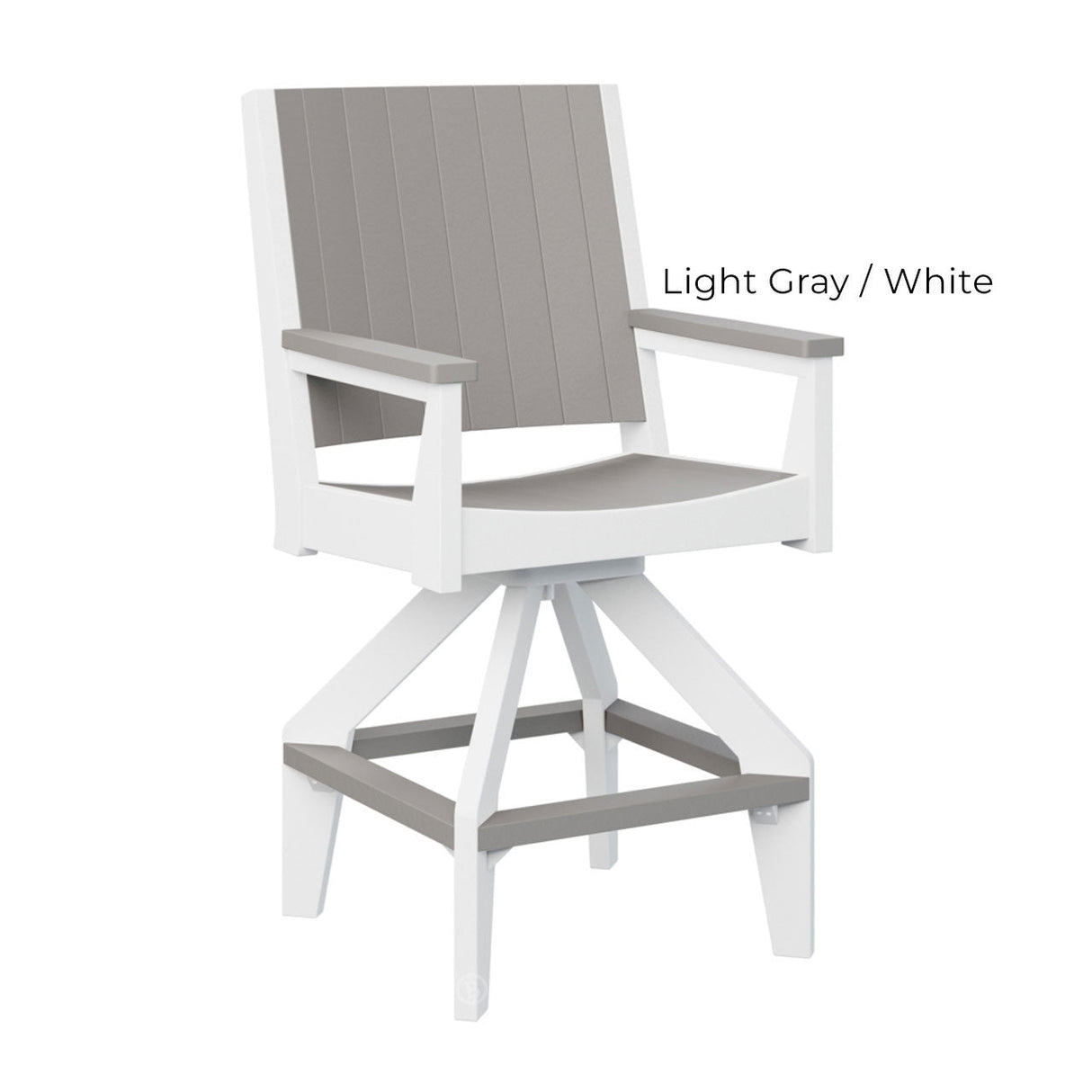 Berlin Gardens Mayhew Chat Swivel Bar Chair