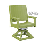 Berlin Gardens Mayhew Chat Swivel Rocker Dining Chair