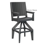 Berlin Gardens Mayhew Chat Swivel Bar XT Chair