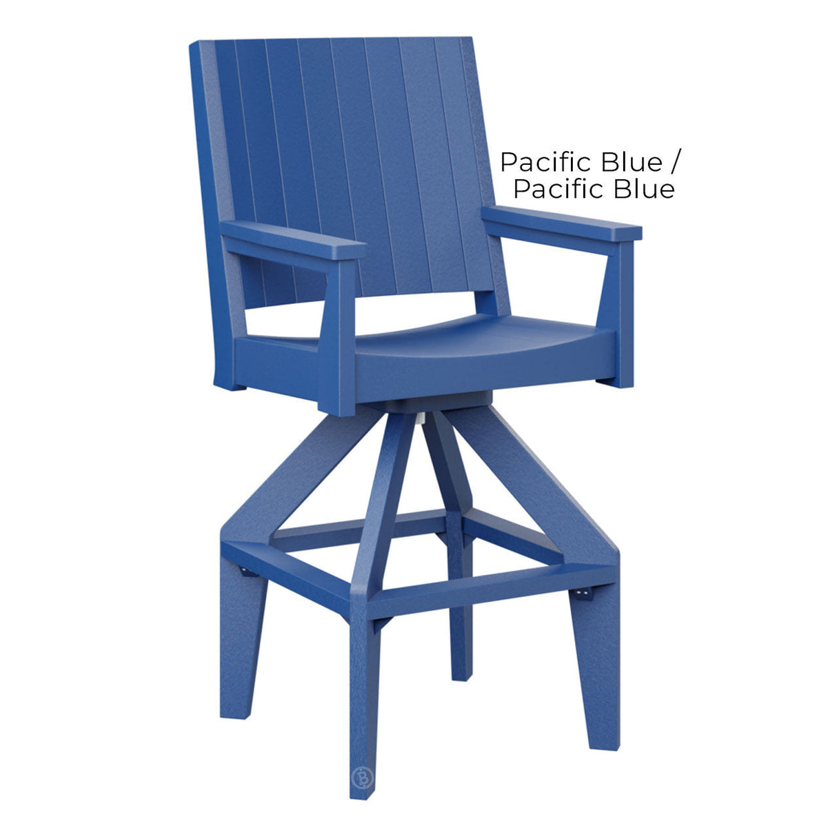 Berlin Gardens Mayhew Chat Swivel Bar XT Chair