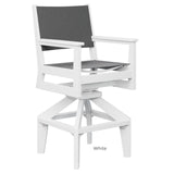Berlin Gardens Mayhew Sling Swivel Bar Chair