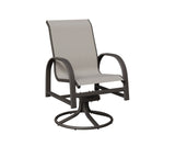 Berlin Gardens Murphy Regular Sling Swivel Rocker Dining Chair