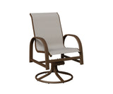 Berlin Gardens Murphy Regular Sling Swivel Rocker Dining Chair