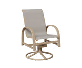 Berlin Gardens Murphy Regular Sling Swivel Rocker Dining Chair