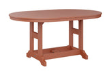 Berlin Gardens Garden Classic Standard Top 44" x 64" Oblong Dining Table