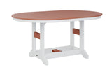 Berlin Gardens Garden Classic Standard Top 44" x 64" Oblong Dining Table
