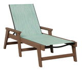 Berlin Gardens Mayhew Sling Chaises with Arms