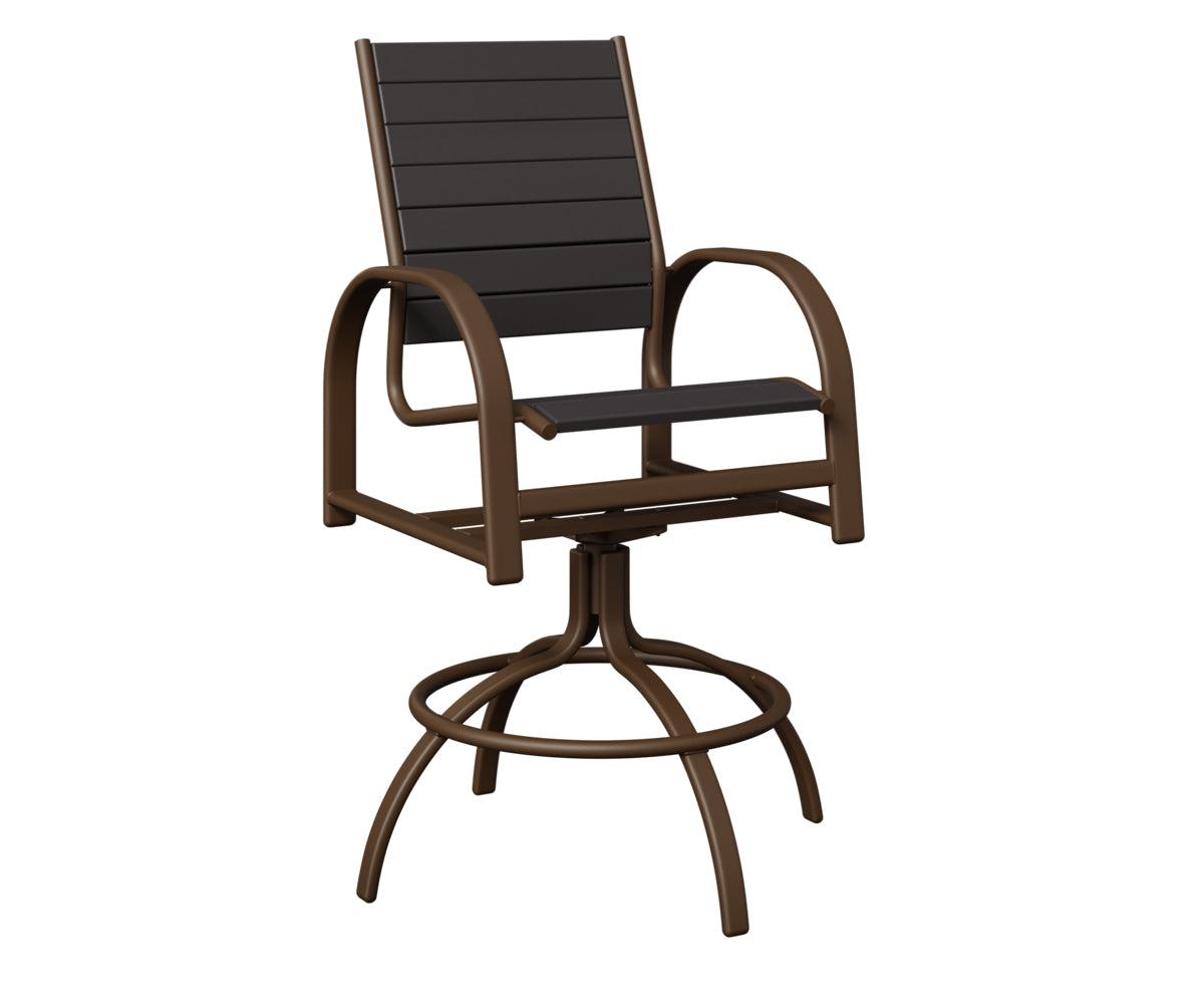 Berlin Gardens Murphy Poly Swivel Bar Chair