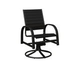Berlin Gardens Murphy Poly Swivel Rocker Dining Chair