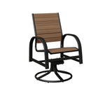Berlin Gardens Murphy Poly Swivel Rocker Dining Chair
