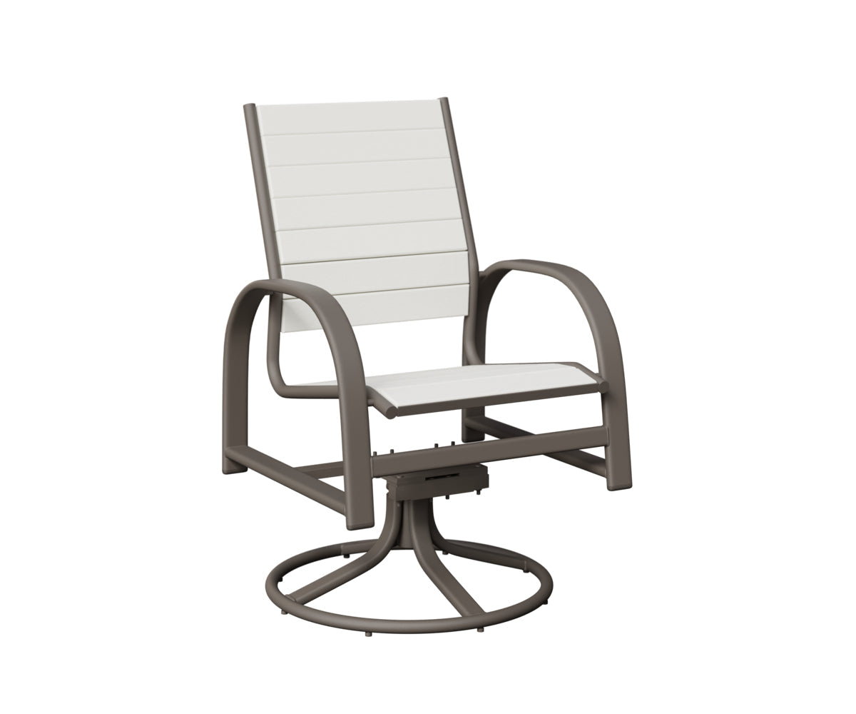 Berlin Gardens Murphy Poly Swivel Rocker Dining Chair