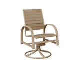 Berlin Gardens Murphy Poly Swivel Rocker Dining Chair