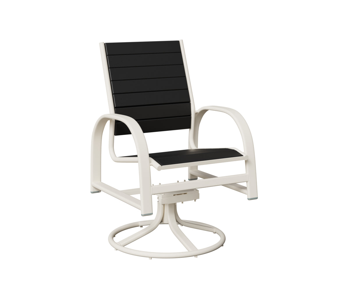 Berlin Gardens Murphy Poly Swivel Rocker Dining Chair