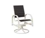 Berlin Gardens Murphy Poly Swivel Rocker Dining Chair
