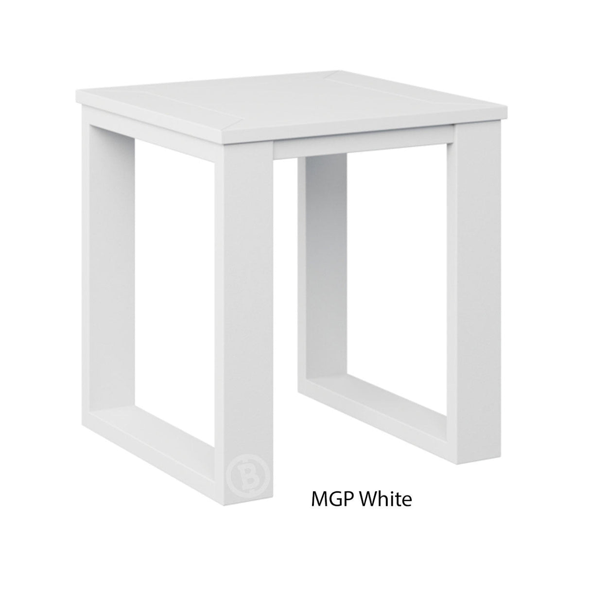 Berlin Gardens MGP Nordic Square End Table