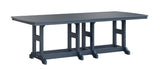 Berlin Gardens Garden Classic Standard Top 44" x 96" Rectangular Dining Table