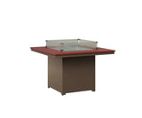 Berlin Gardens MGP Numa 47" Square Dining Height Fire Table