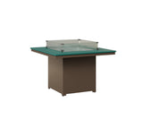Berlin Gardens MGP Numa 47" Square Dining Height Fire Table