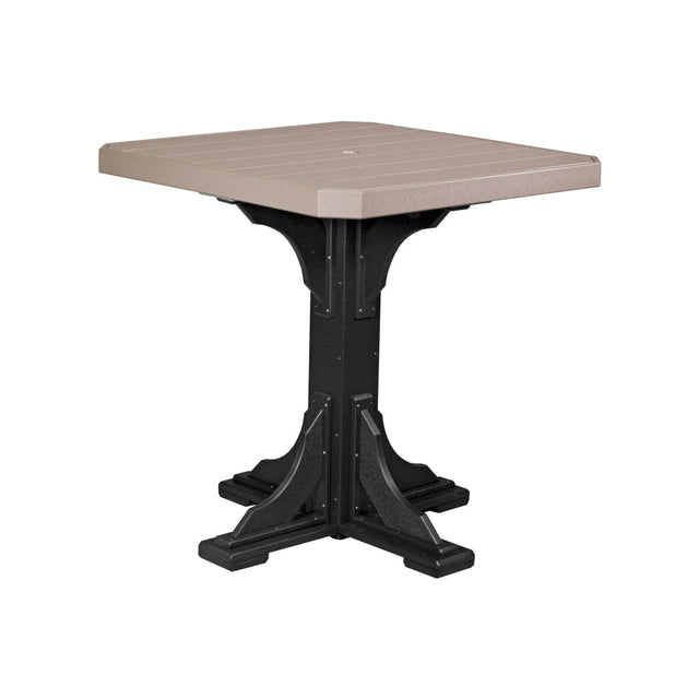 LuxCraft 41" Square Table - Bar Height