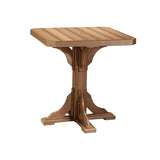 LuxCraft 41" Square Table - Counter Height