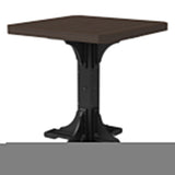 LuxCraft 41" Square Table - Counter Height