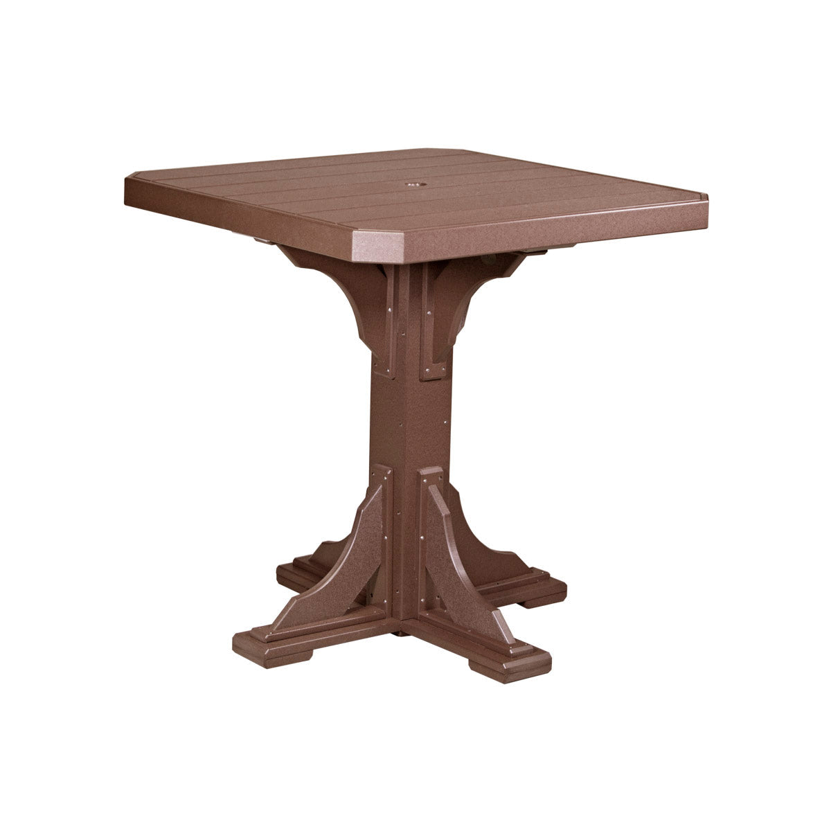 LuxCraft 41" Square Table - Counter Height