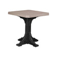 LuxCraft 41" Square Table - Dining Height