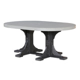 LuxCraft 4' x 6' Oval Table - Counter Height