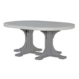 LuxCraft 4' x 6' Oval Table - Counter Height