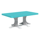 LuxCraft 4' x 6' Rectangular Table - Bar Height