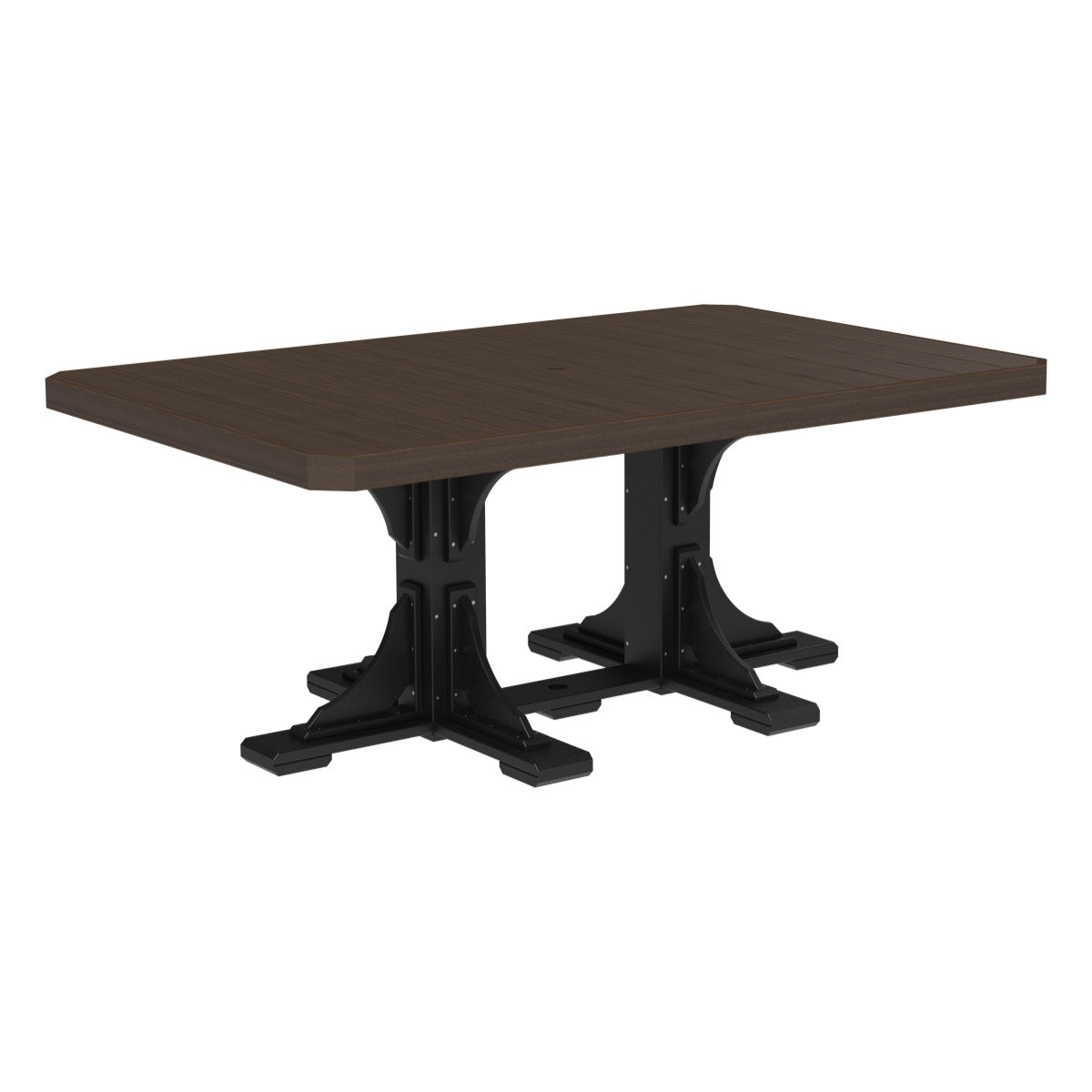 LuxCraft 4' x 6' Rectangular Table - Bar Height