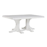 LuxCraft 4' x 6' Rectangular Table - Dining Height