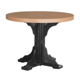 LuxCraft 4' Round Table - Dining Height