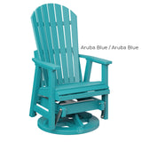 Berlin Gardens Comfo-Back Swivel Glider