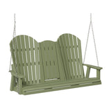 Berlin Gardens Comfo-Back Three Seat Swing w/Console (Stainless Chains)
