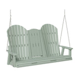 Berlin Gardens Comfo-Back Three Seat Swing w/Console (Stainless Chains)
