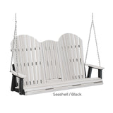 Berlin Gardens Comfo-Back Three Seat Swing w/Console (Stainless Chains)