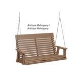 Berlin Gardens Casual-Back Double Swing (Zinc Chains)