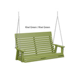 Berlin Gardens Casual-Back Double Swing (Zinc Chains)