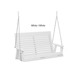 Berlin Gardens Casual-Back Double Swing (Zinc Chains)