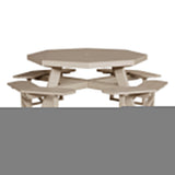 LuxCraft Octagon Picnic Table