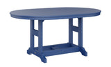 Berlin Gardens Garden Classic Standard Top 44" x 64" Oblong Dining Table