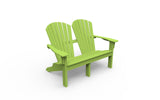 Seaside Casual Adirondack Shellback Love Seat