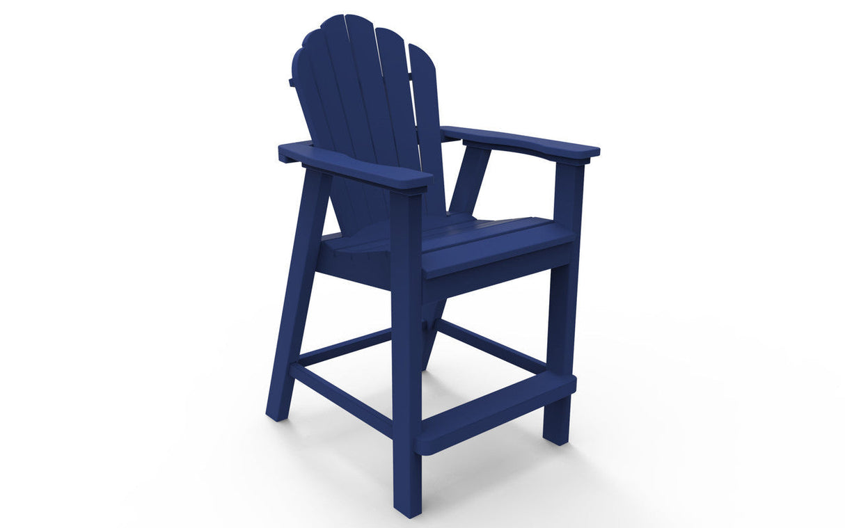 Seaside Casual Adirondack Classic Balcony Chair