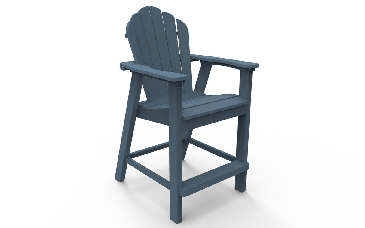 Seaside Casual Adirondack Classic Balcony Chair