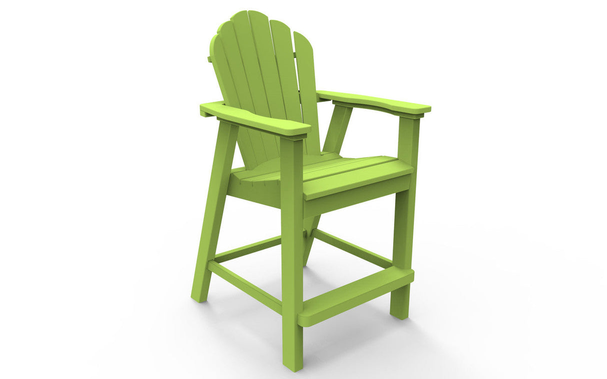 Seaside Casual Adirondack Classic Balcony Chair