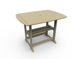 Seaside Casual Portsmouth Bar Table 42" x 56"
